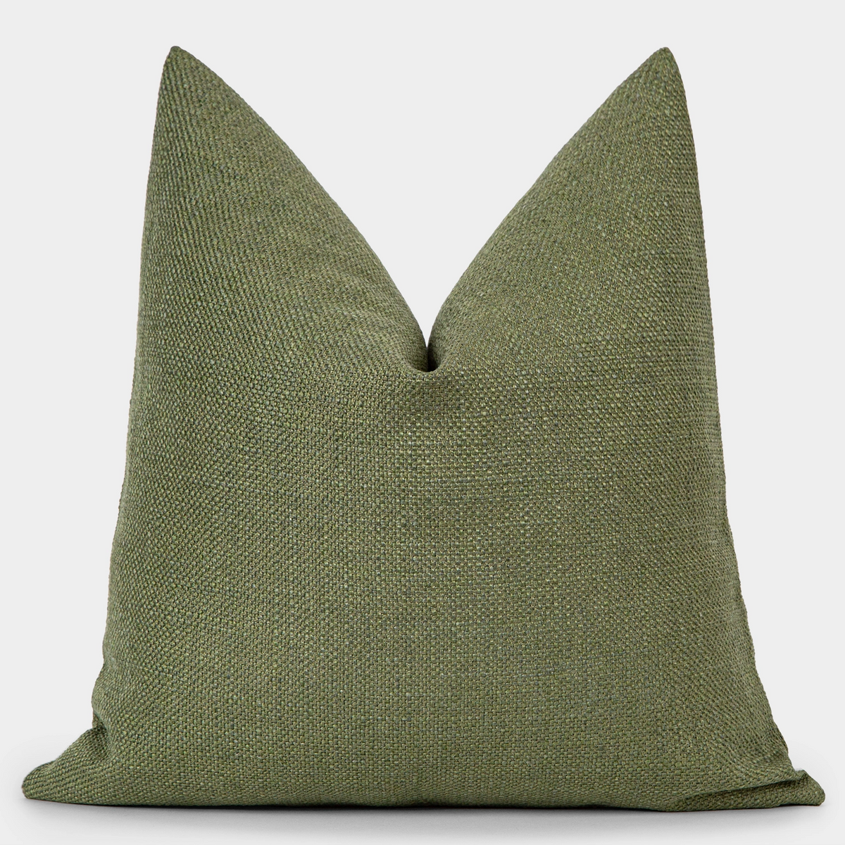 Dusty Green Linen Pillow Cover