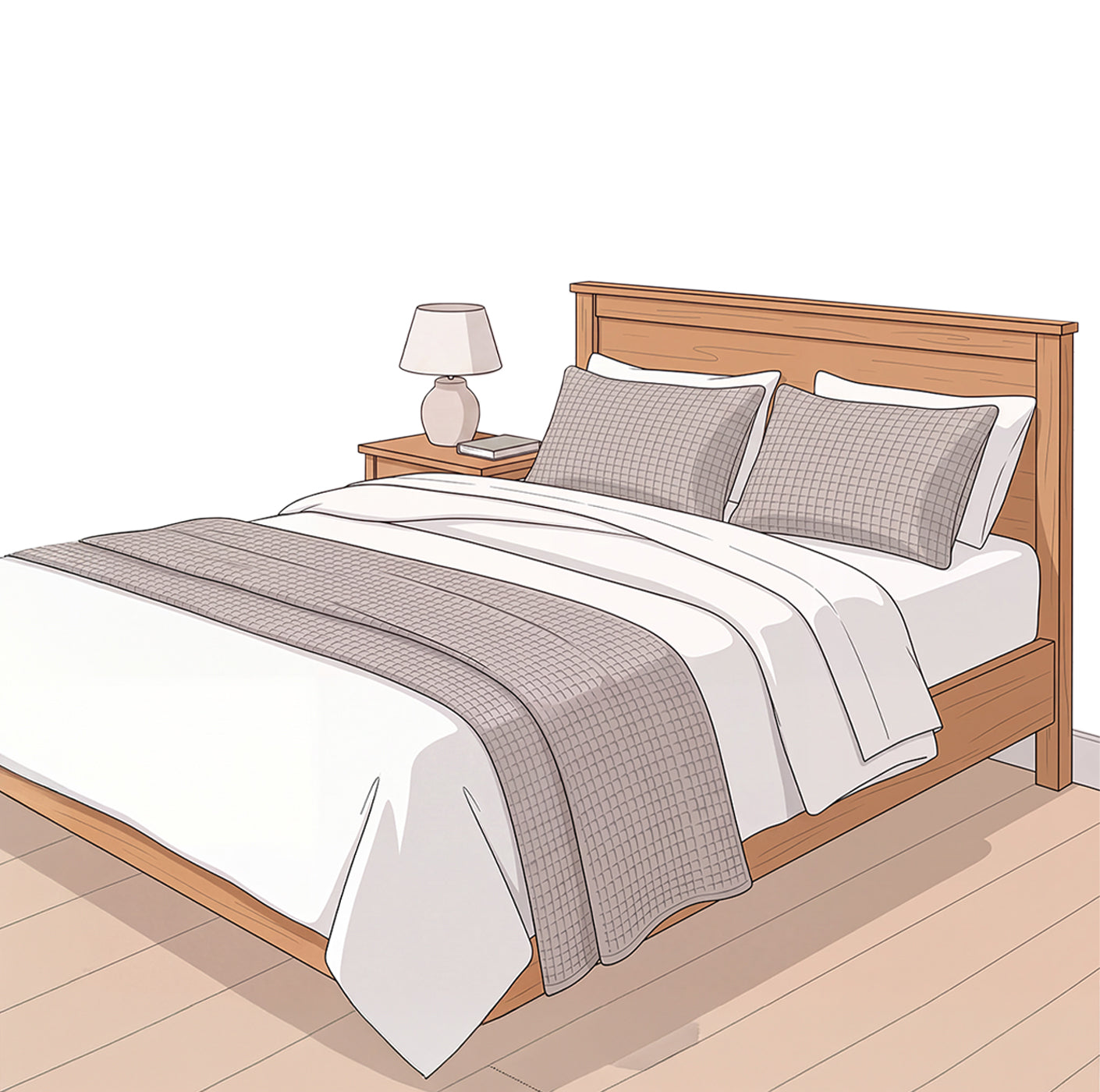 How Should You Layer White Bedding for Cooler Nights?