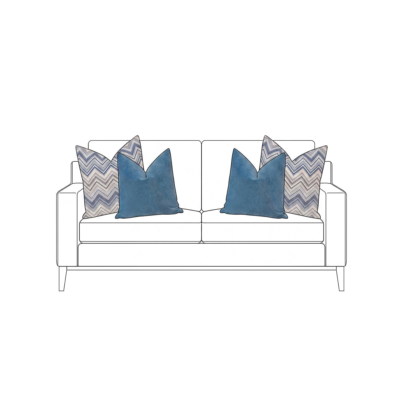 How to Style Blue & Navy Pillow Covers: Ideas & Tips