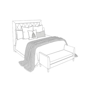 How to Style Queen Beds with Throw Pillows