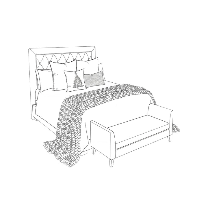 How to Style Queen Beds with Throw Pillows