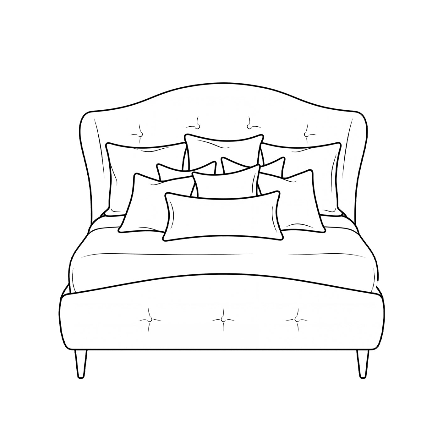 What Size Pillows for a King Bed?
