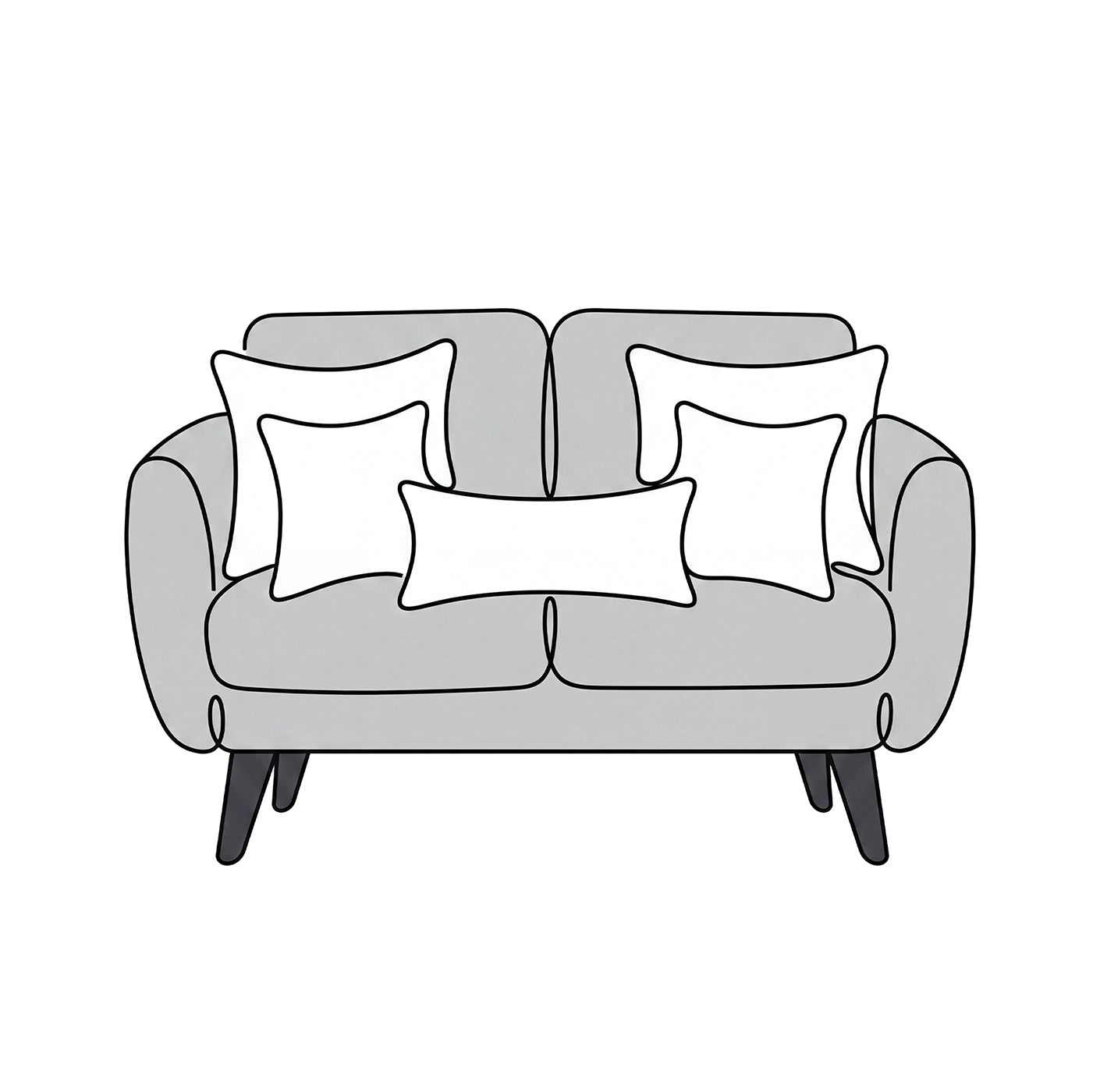 What Size Pillows for a Loveseat?