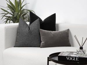 Black & Gray Pillow Covers: How to Create Contrast with Modern Neutrals