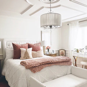 How to Style Queen Beds with Throw Pillows