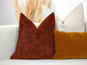 Rust & Terracotta Pillow Covers: A Style Guide & Designer Tips