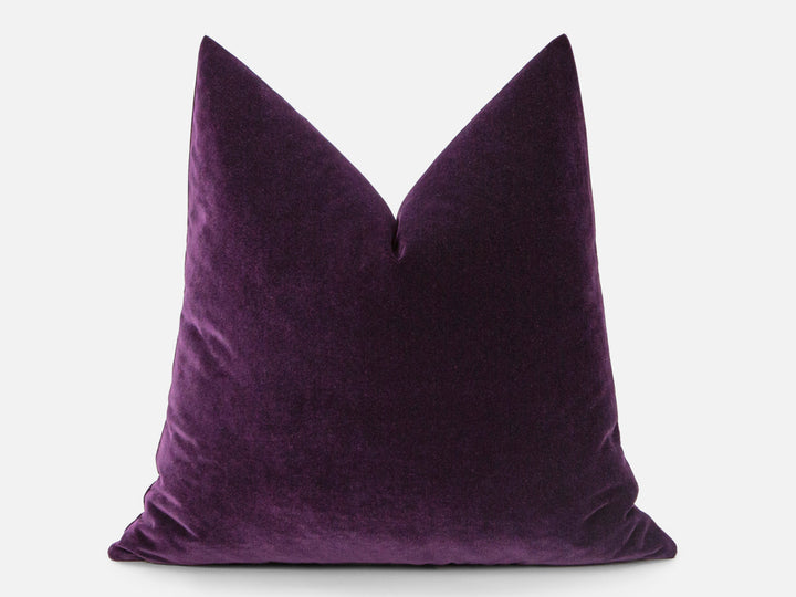 Purple Velvet Pillow Cover