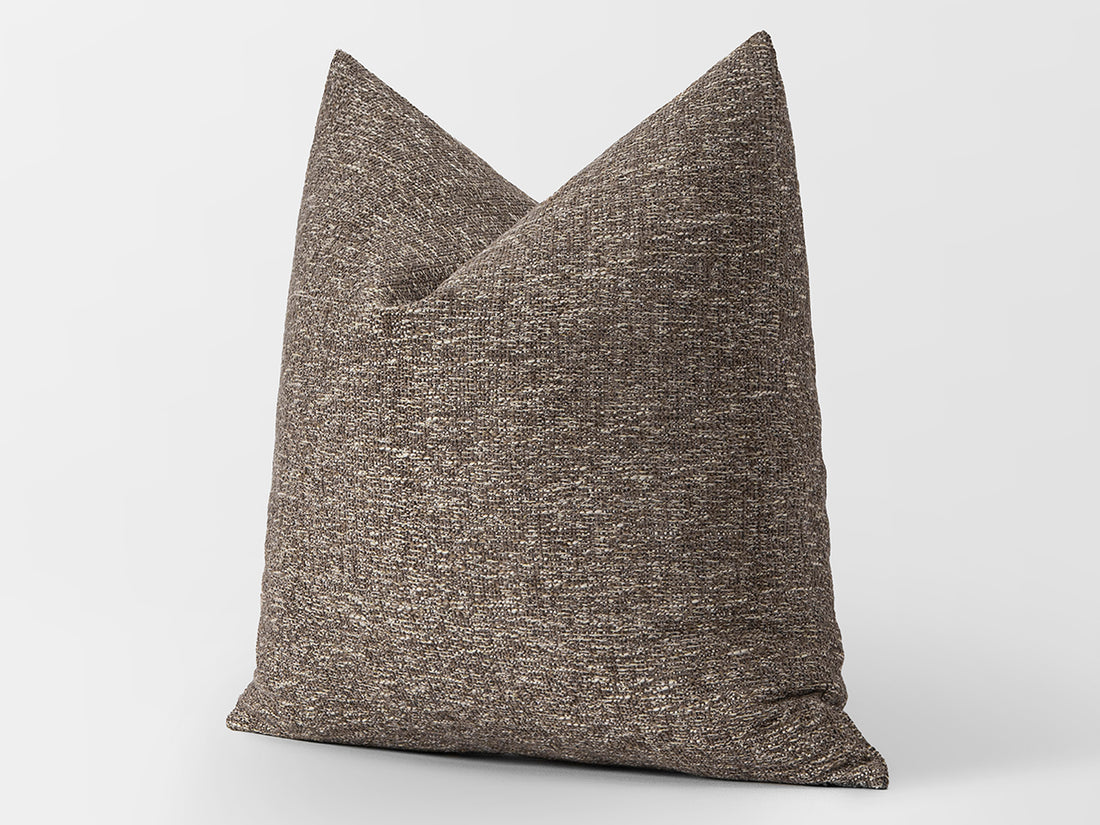 Brown Woven Boho Pillow Cover