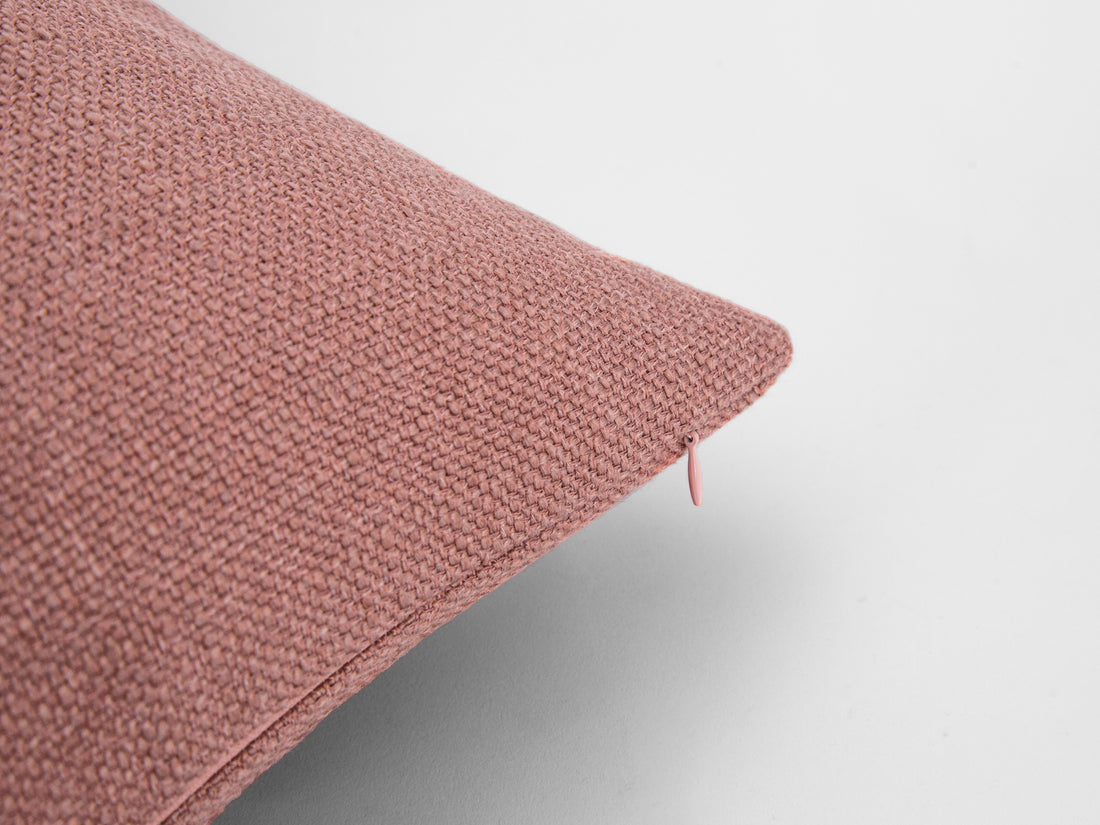 Dusty Pink Linen Pillow Cover