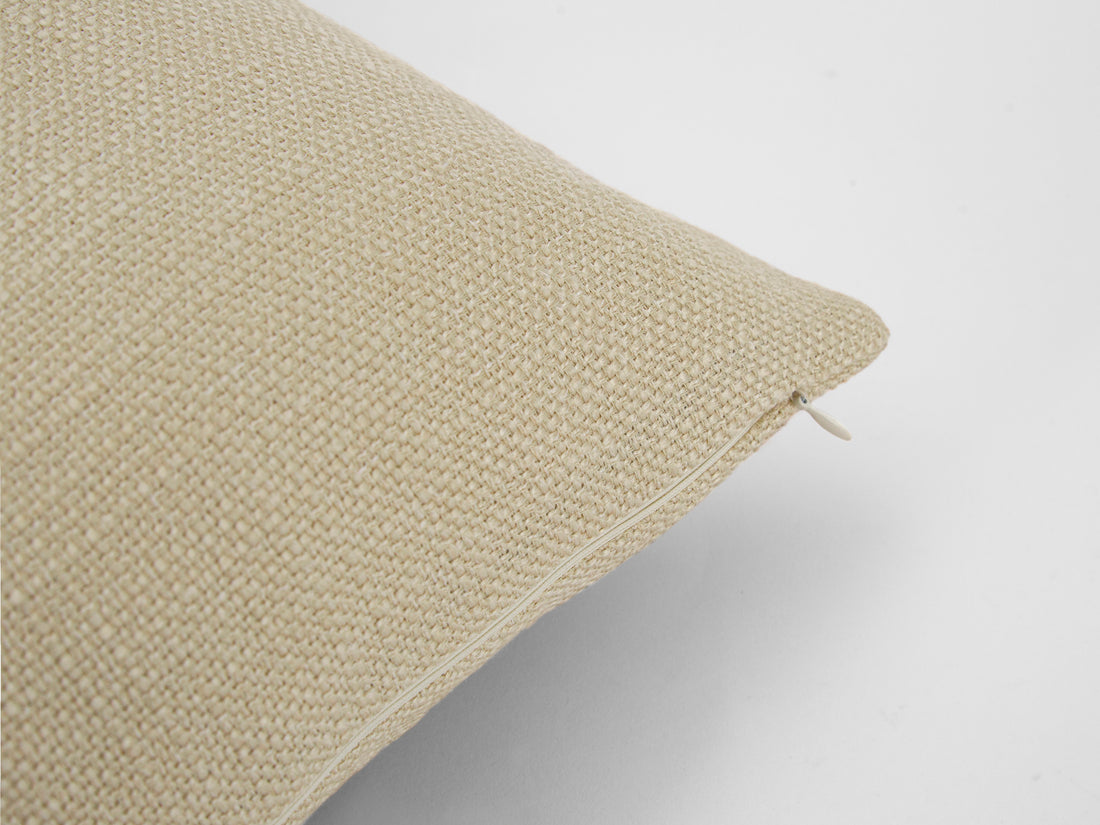 Dusty Yellow Linen Pillow Cover