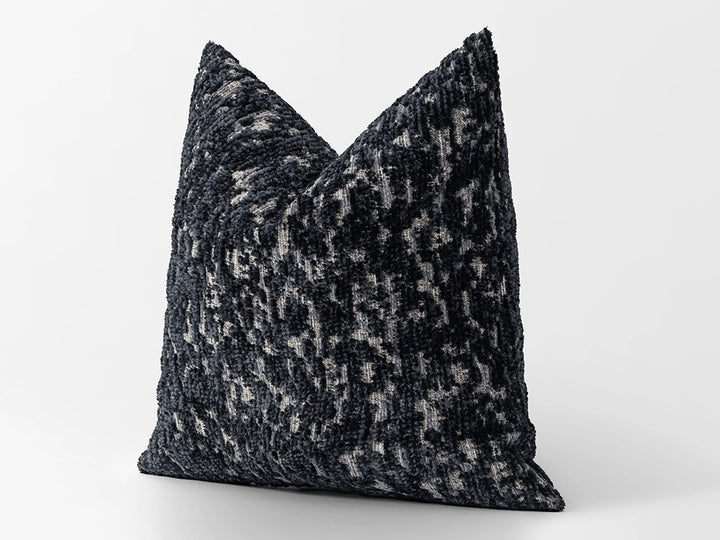 Anthracite Textured Super Soft Pillow Cover