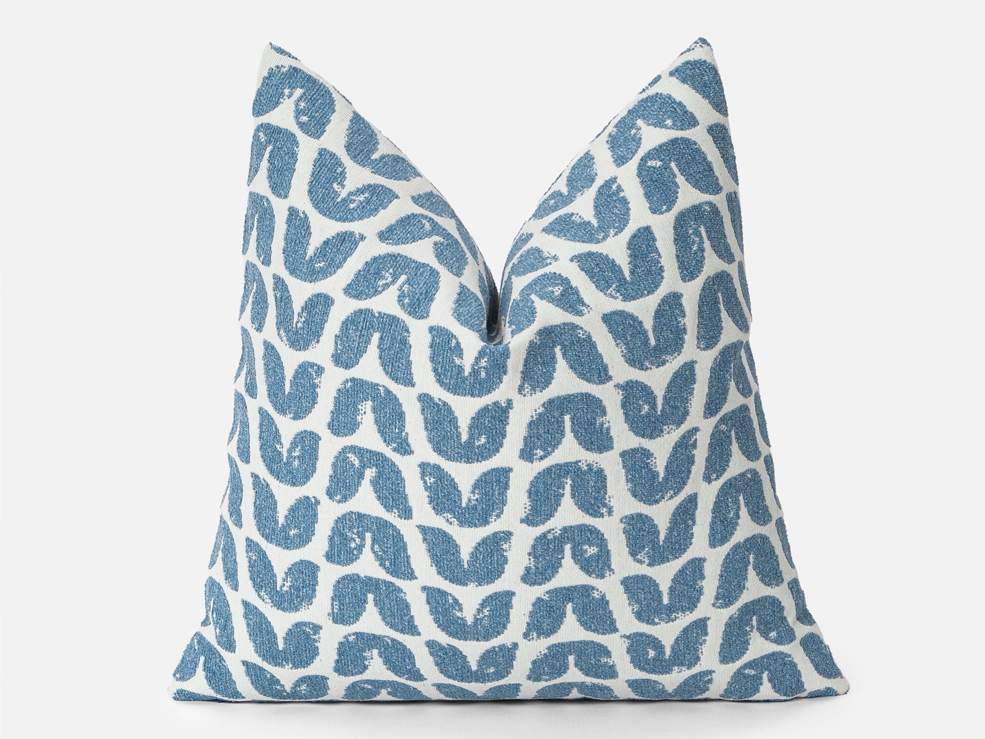 Aqua Blue Designer Pillow Cover