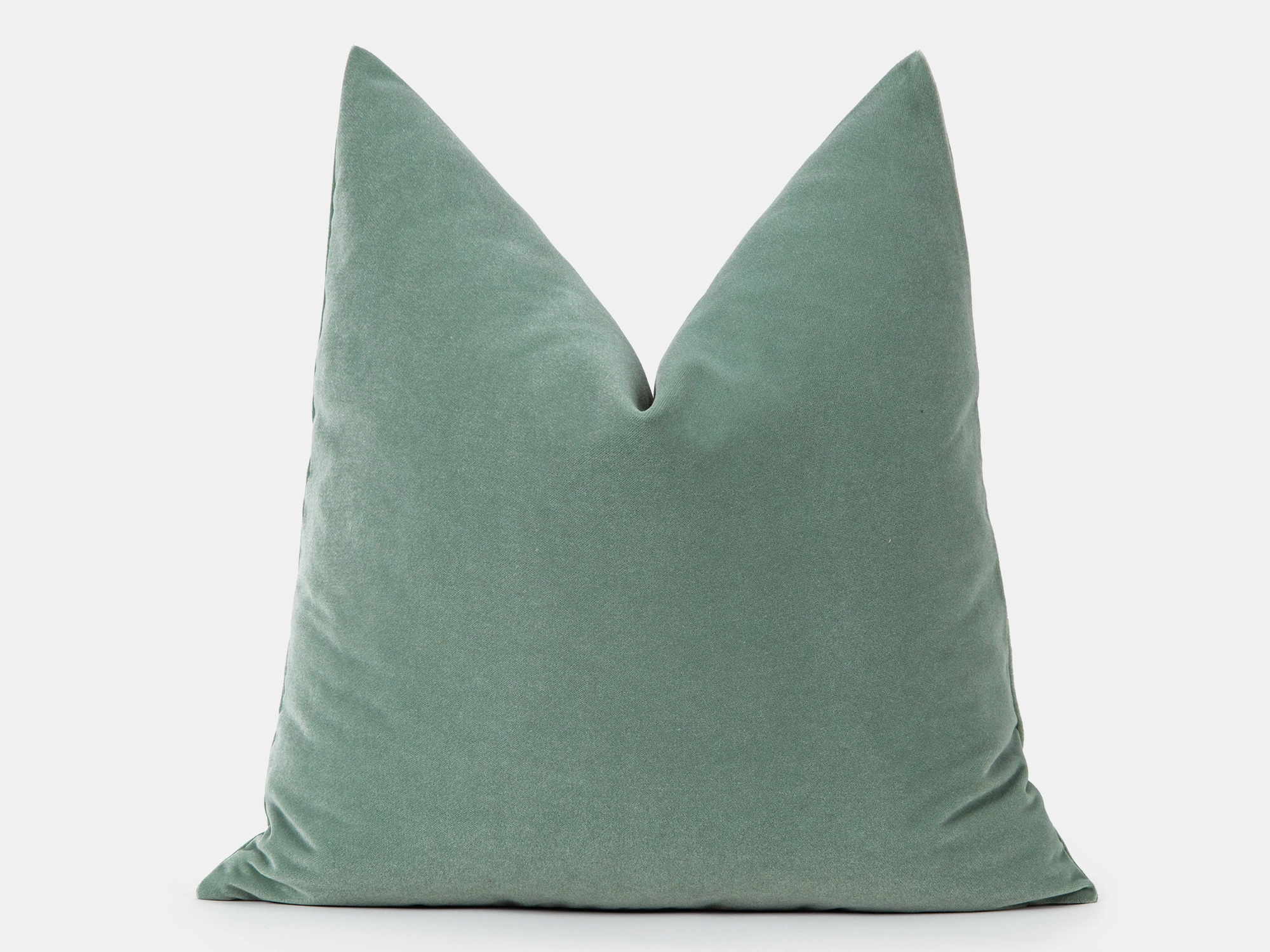 Aqua Green Velvet Pillow Cover
