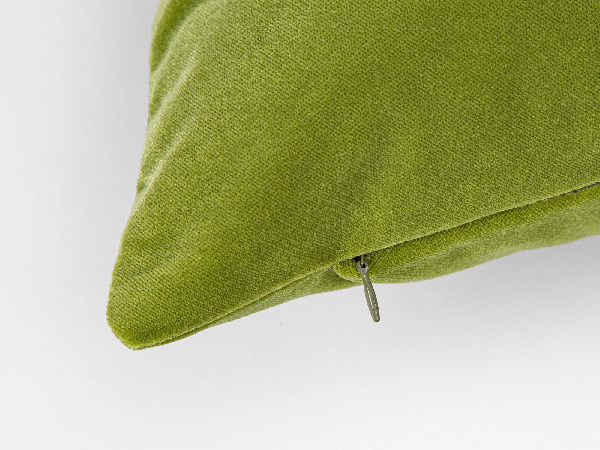 Avocado Green Velvet Pillow Cover