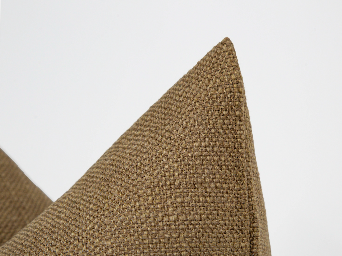 Bark Beige Linen  Pillow Cover