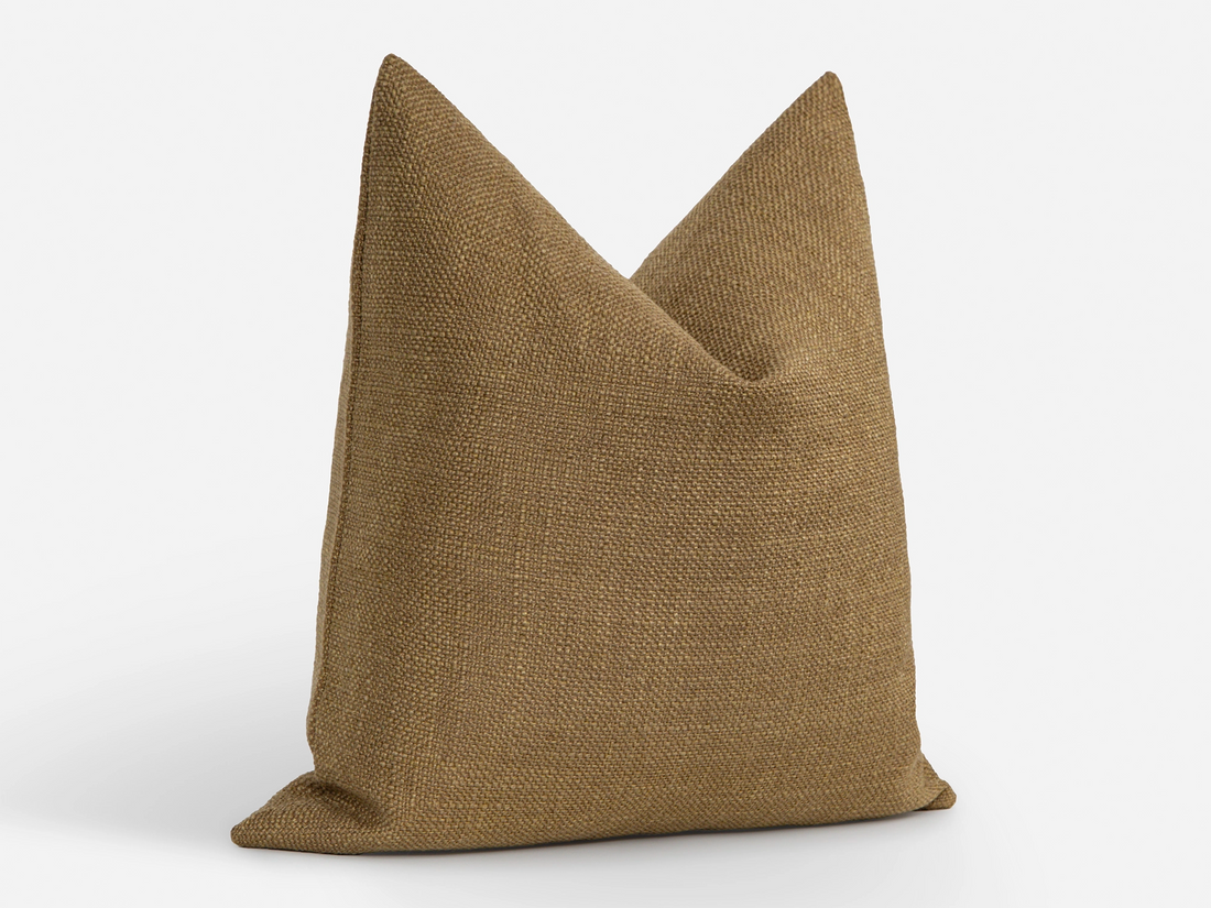 Bark Beige Linen  Pillow Cover