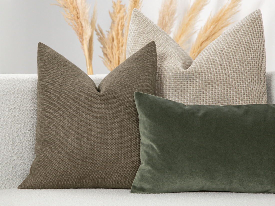 Bark Linen Pillow Cover