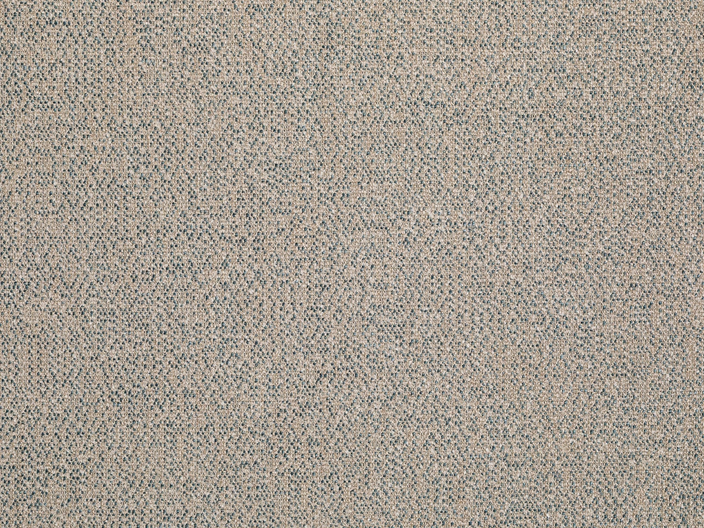 Beige & Blue Upholstery Fabric - Gabon