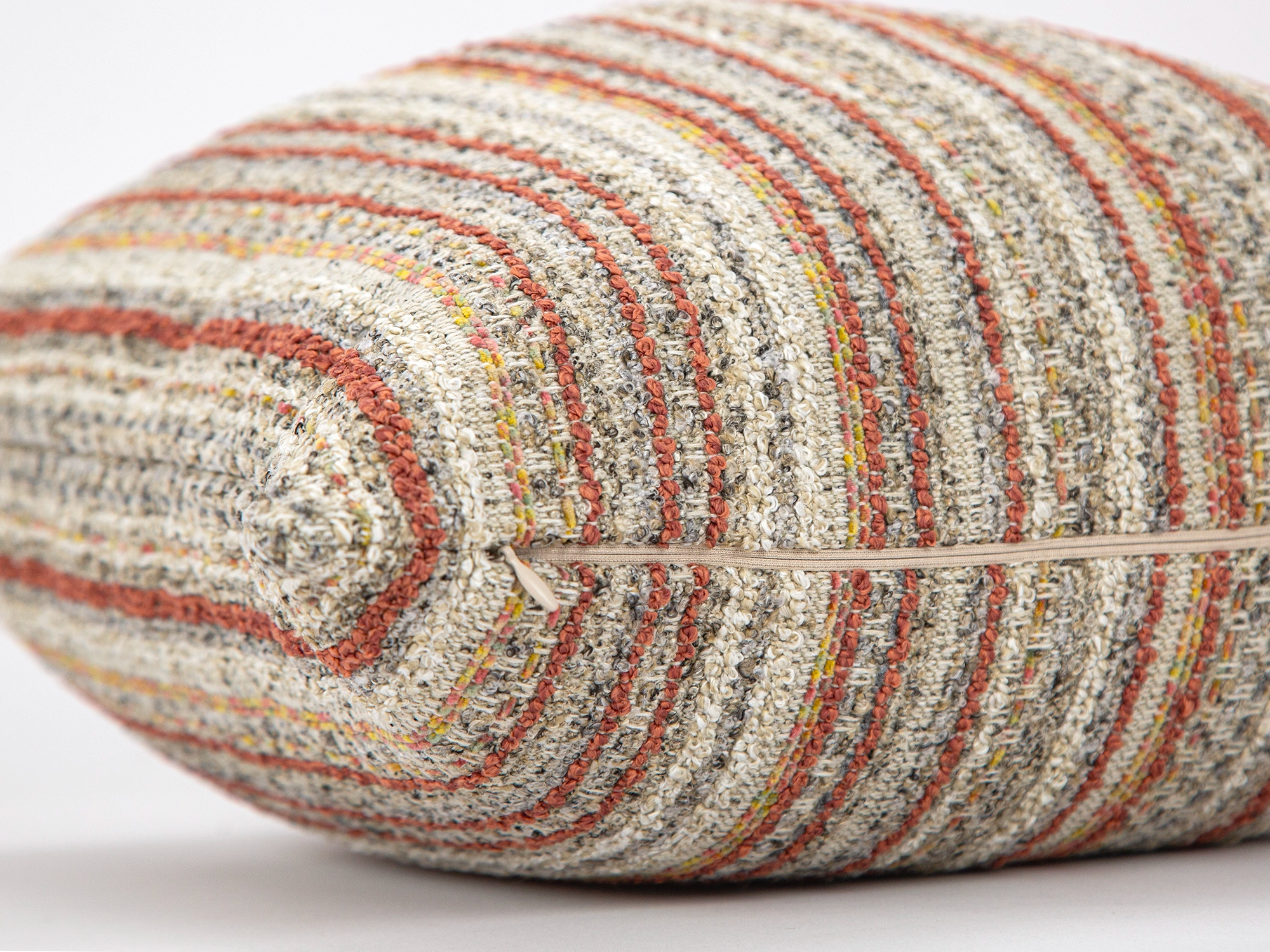 Colorful Striped Pillow Cover