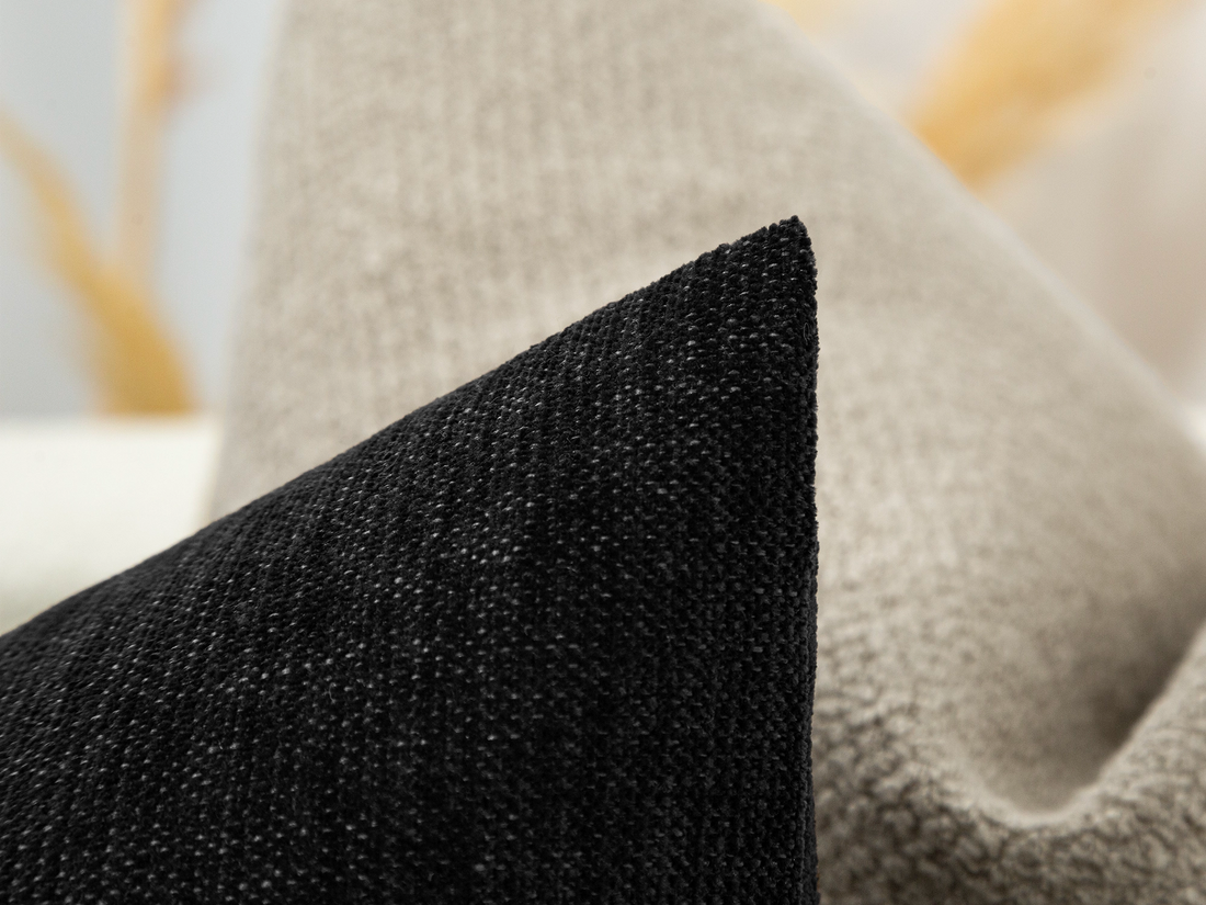 Black Throw Pillow Cover