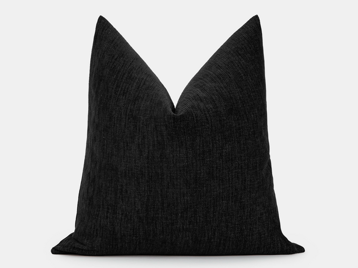 Black Throw Pillow Cover