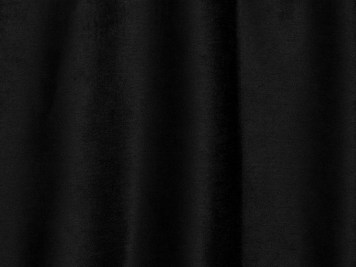 Black Silky Upholstery Fabric - Silkha