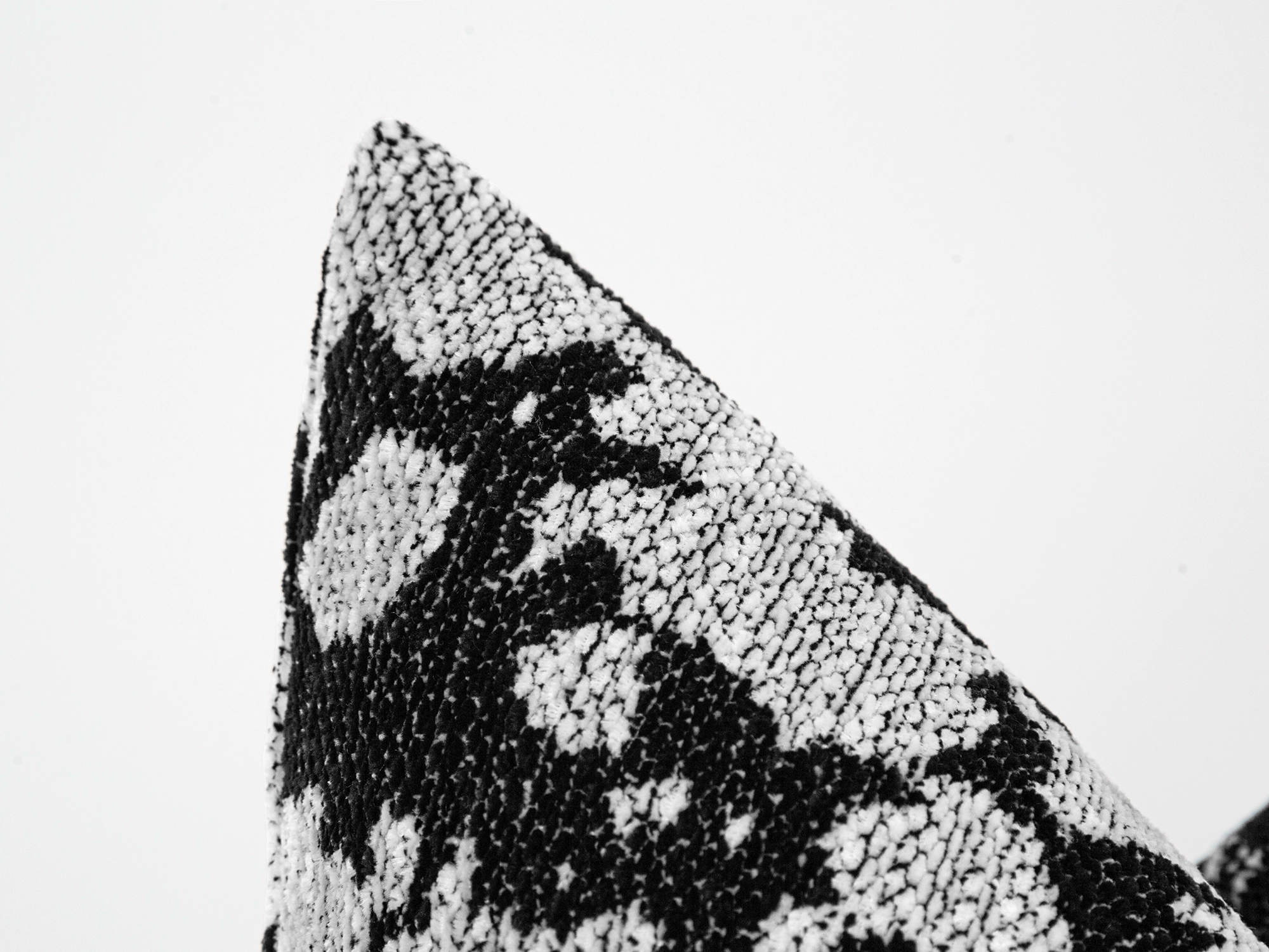 Black & White Abstract Leopard Pillow Cover