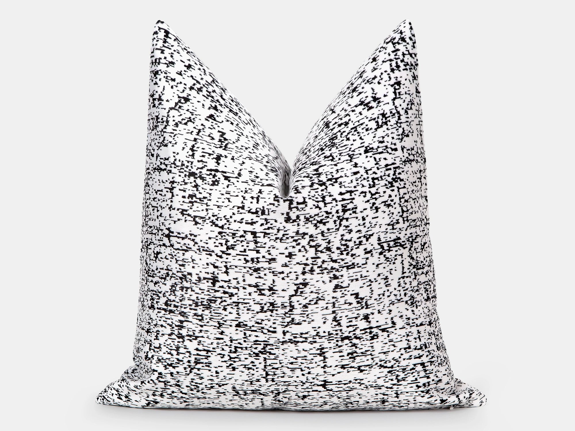 Off White Speckled Velvet Pillow Cover