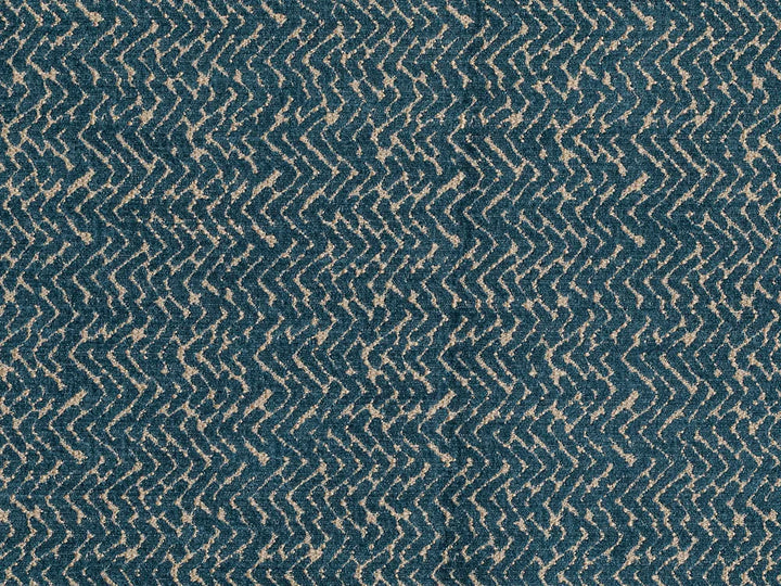 Blue Chevron Upholstery Fabric - Nexus Chevron