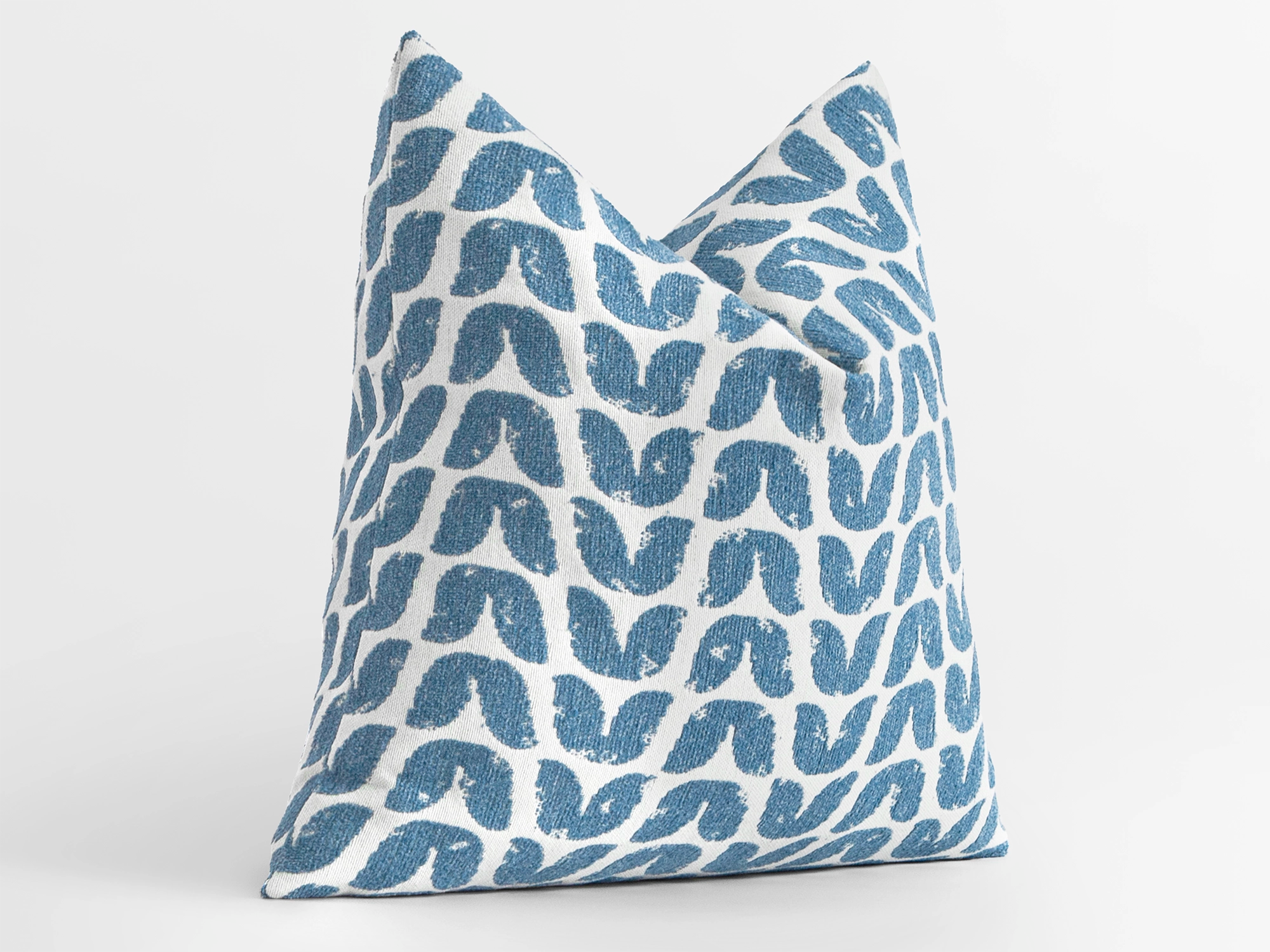 Aqua Blue Designer Pillow Cover