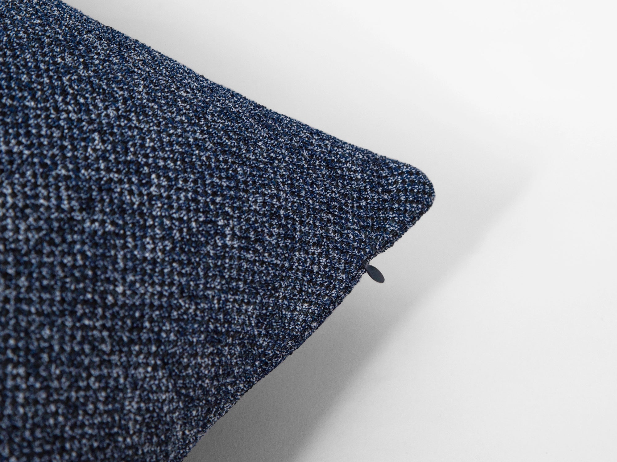 Marina Blue Woven Pillow Cover