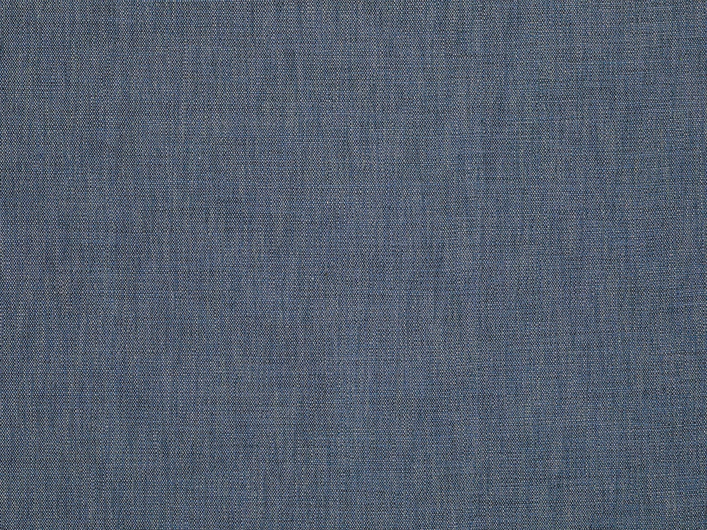 Blue Linen Look Upholstery Fabric - Cunda
