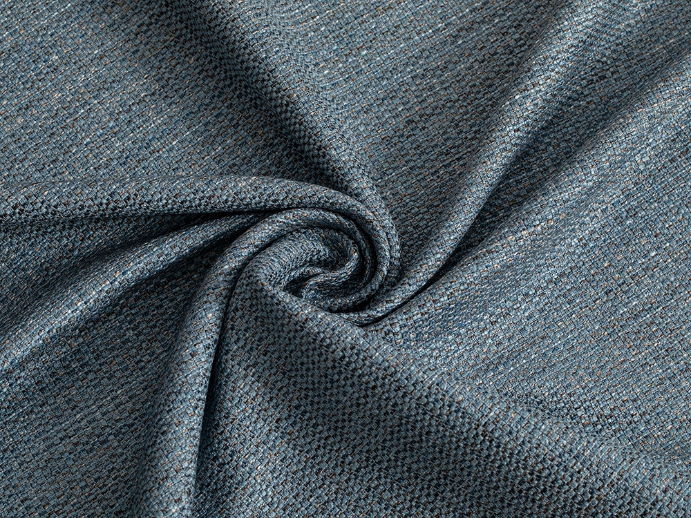 Blue Woven Upholstery Fabric - Arcadian