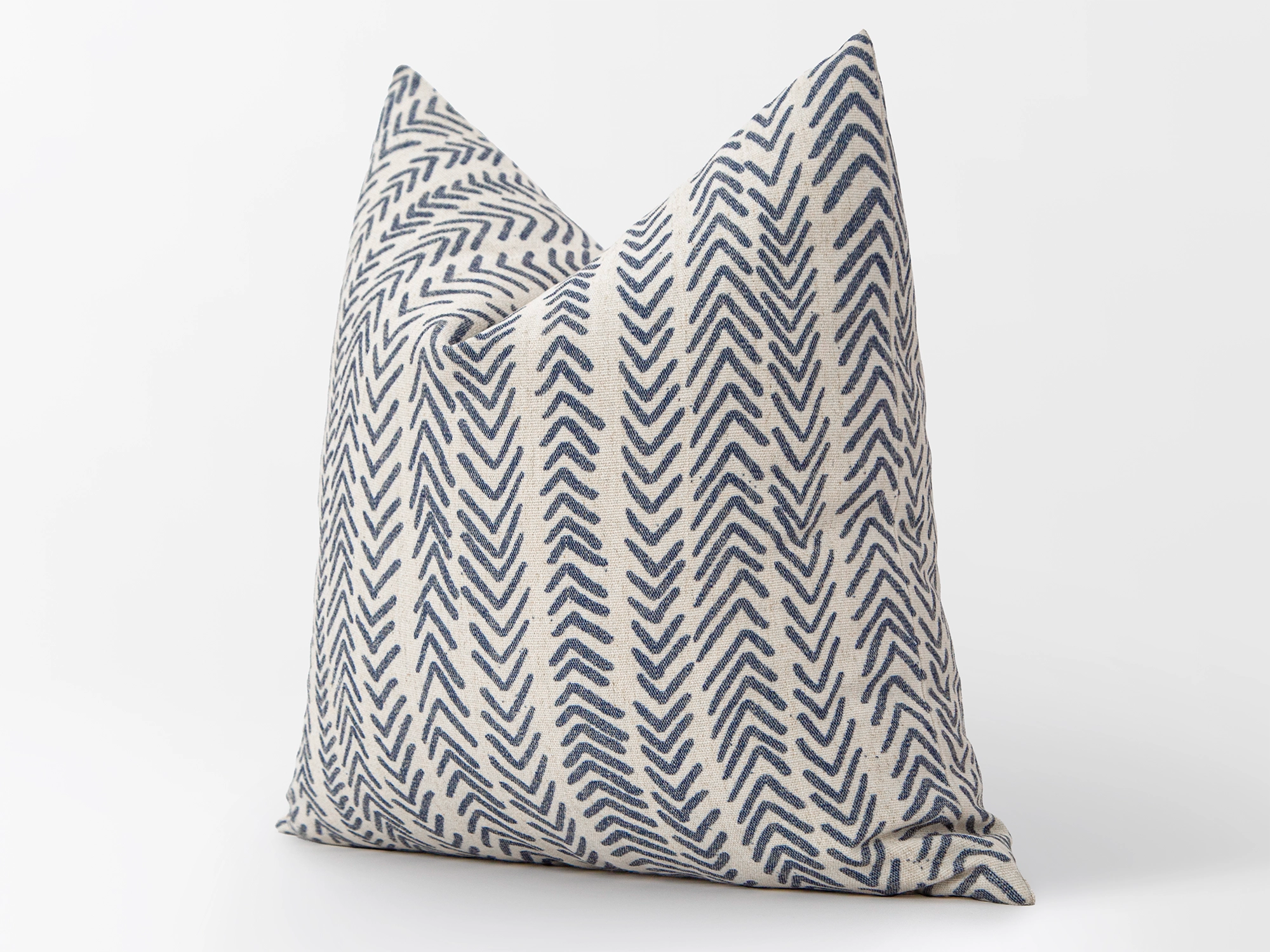 Blue Mud Cloth Pillow Cover