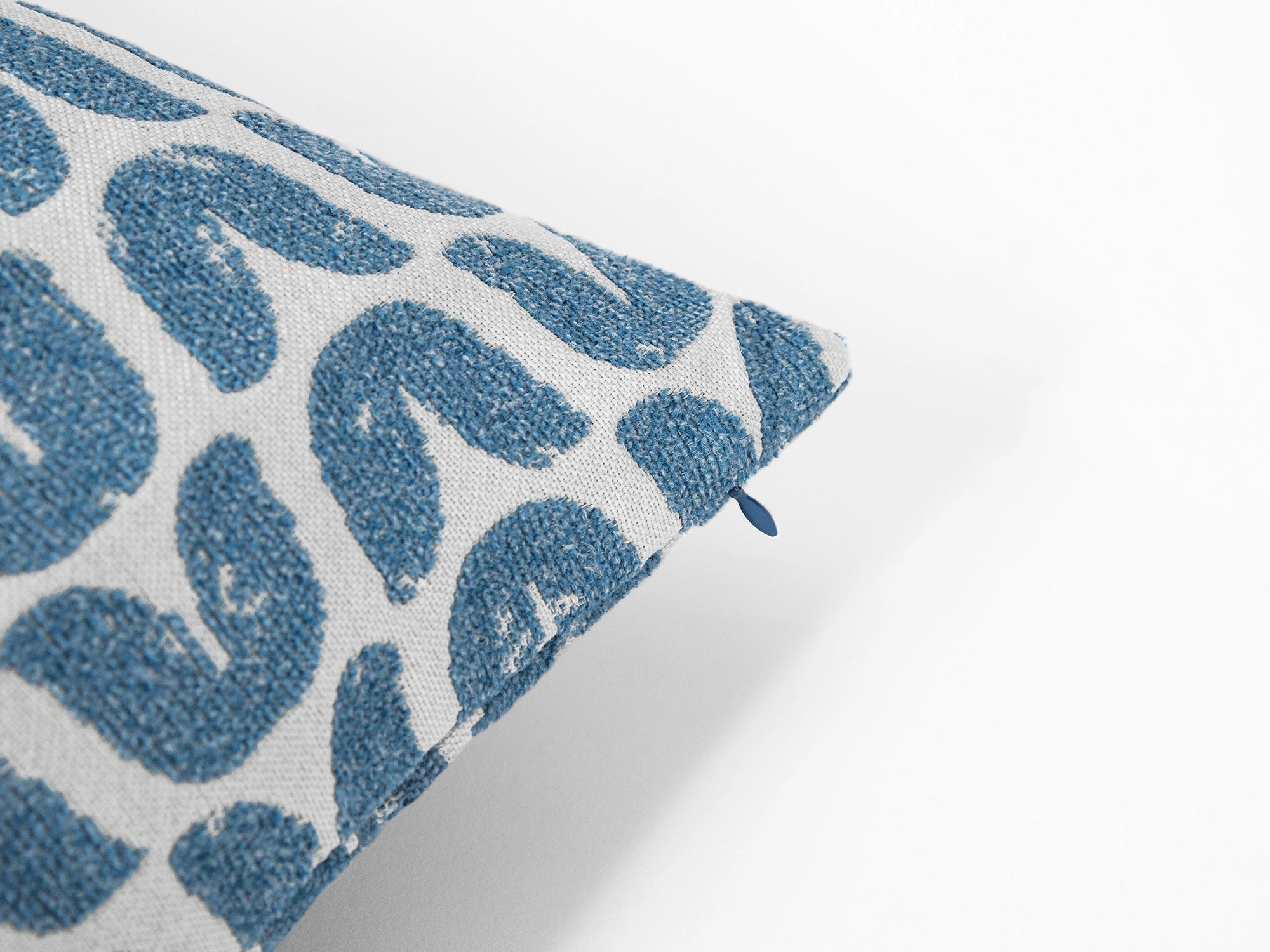 Aqua Blue Designer Pillow Cover