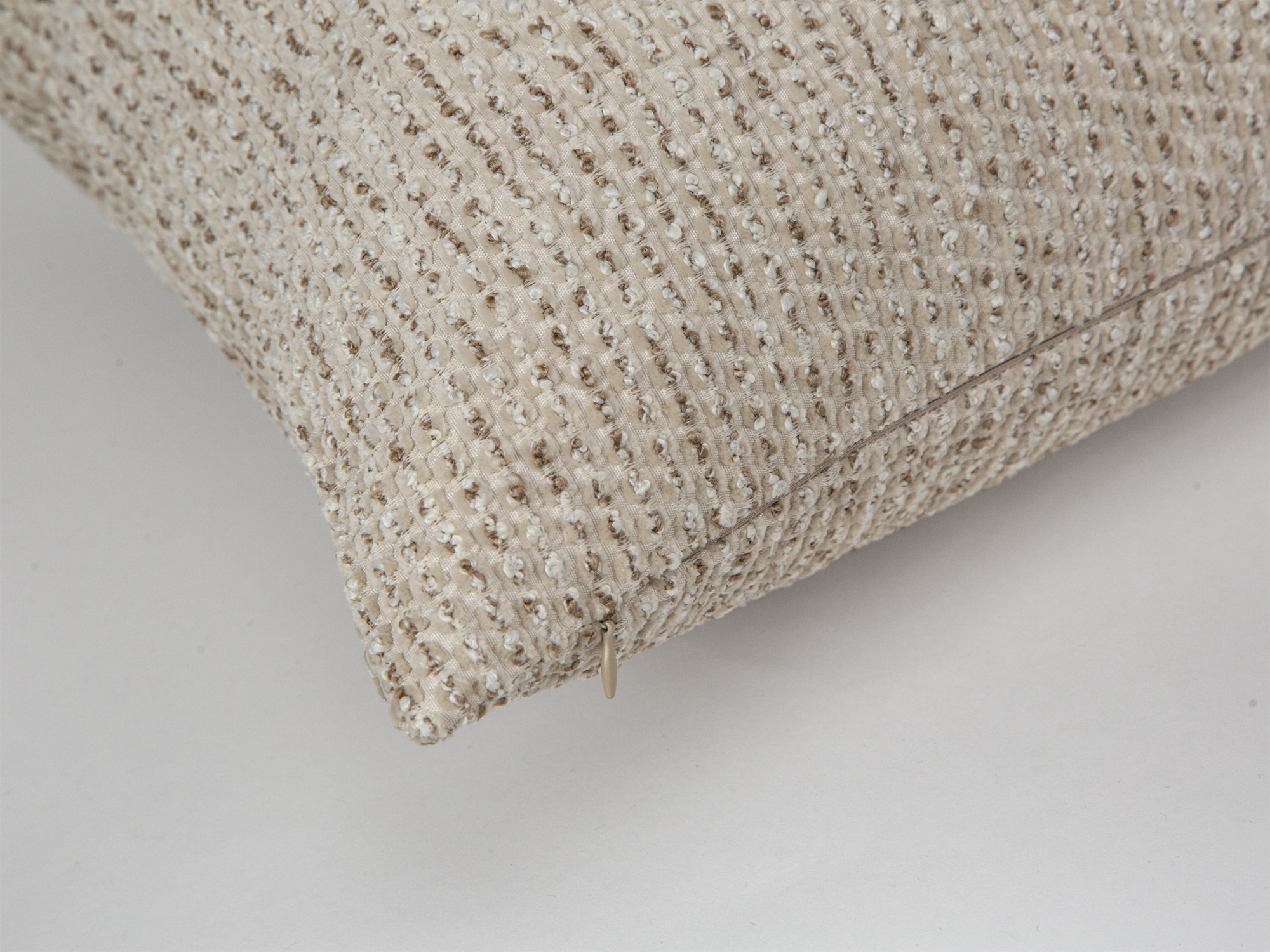 Beige Dotted Pillow Cover - Textured & Bubble