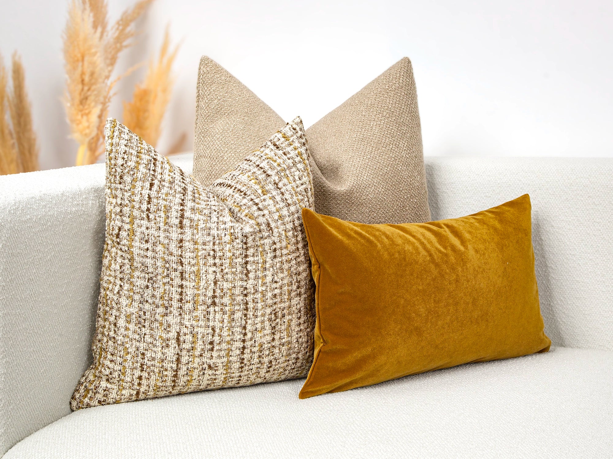 Colorful Textured Boho Pillow Cover