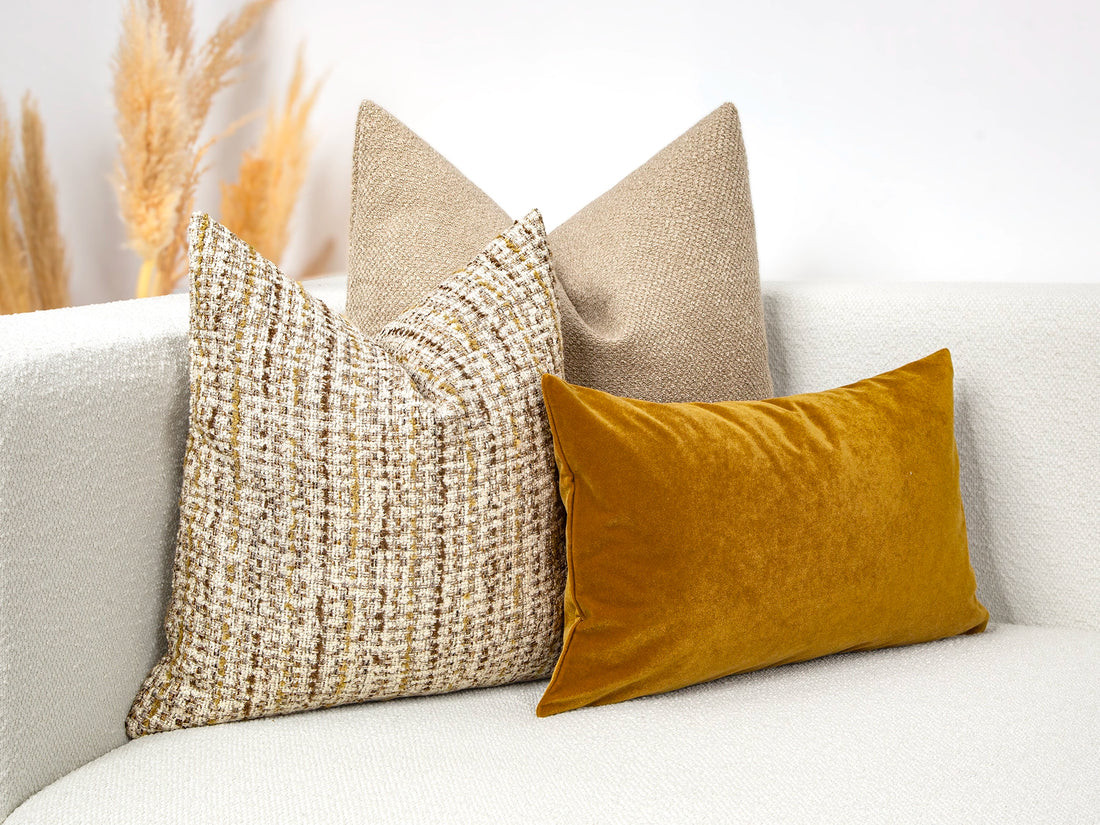 Colorful Textured Boho Pillow Cover