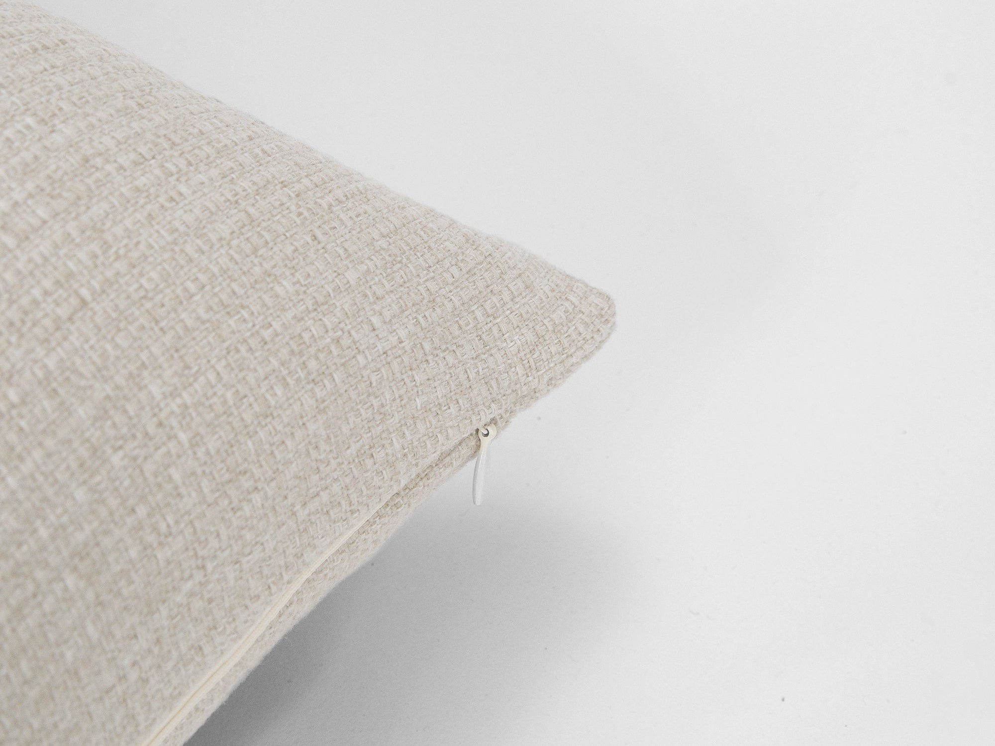 Neutral Beige Linen Pillow Cover