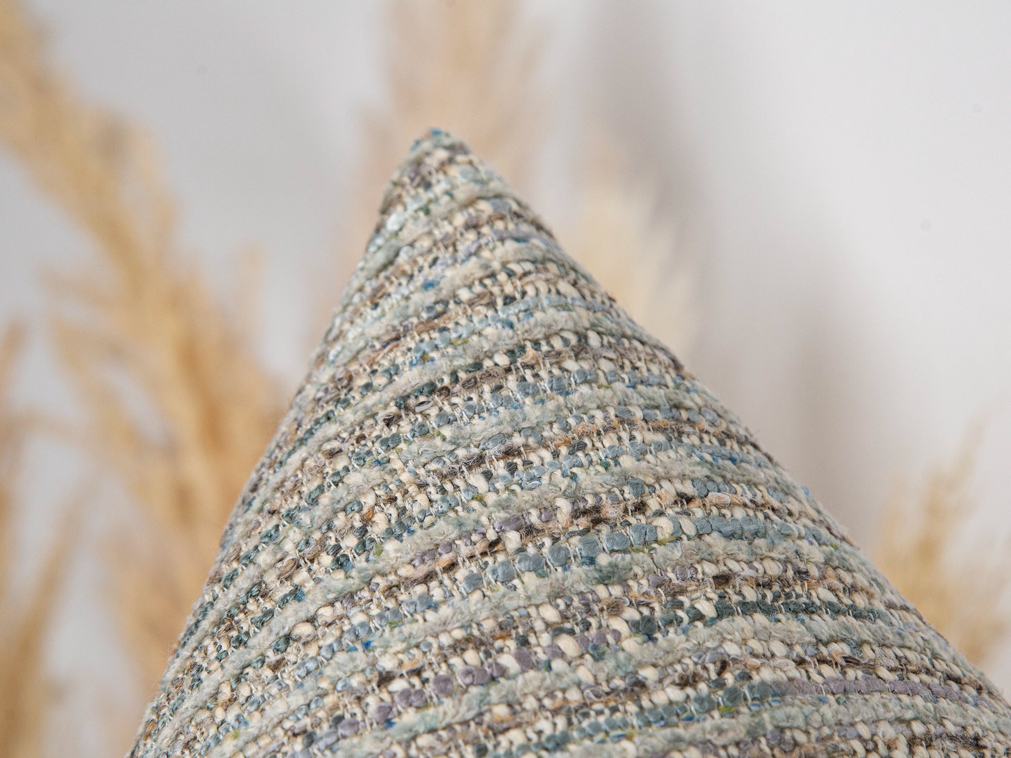 Aqua Blue Boho Pillow Cover