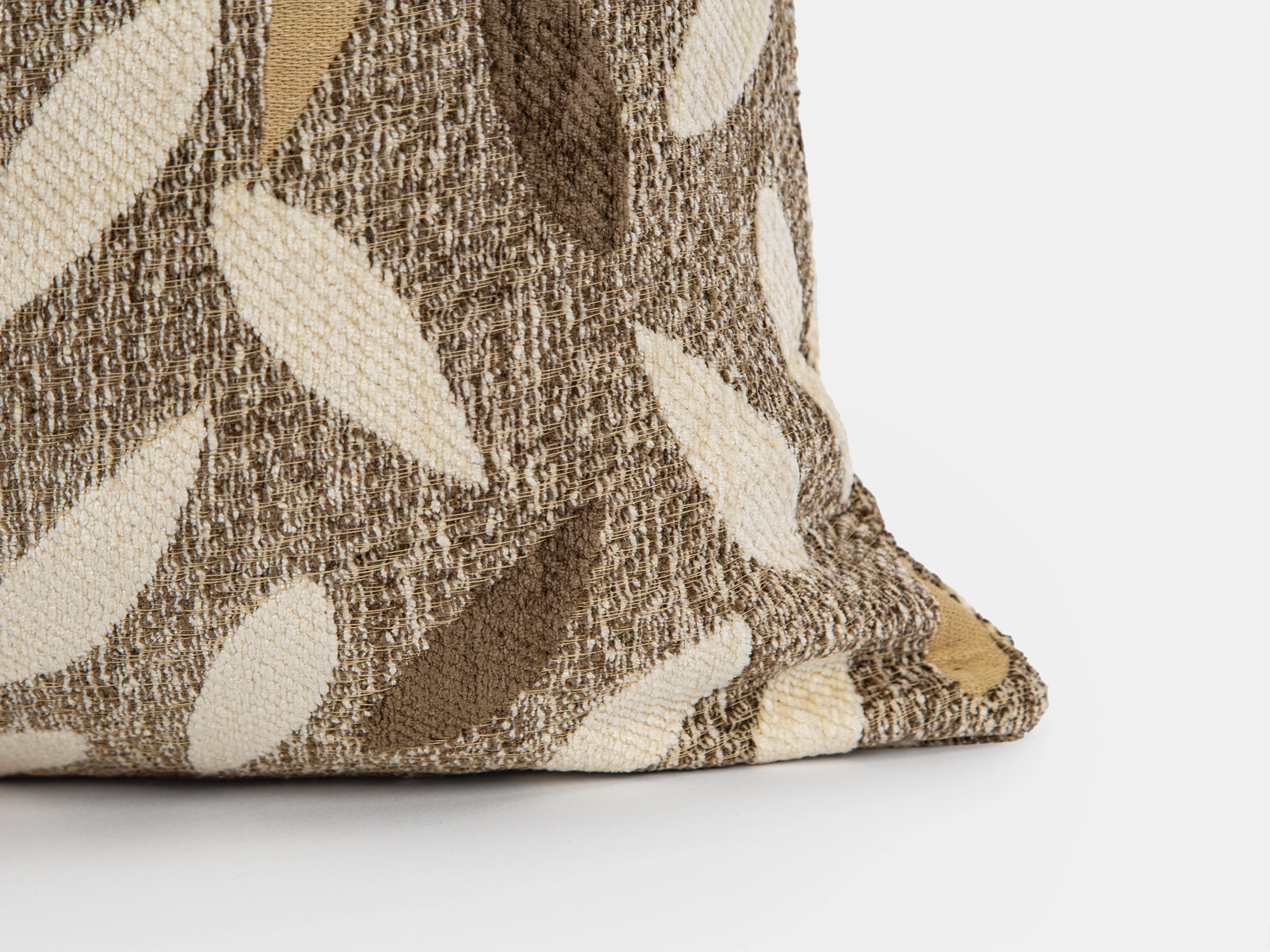 Neutral Mid-Century Botanical Pillow Cover