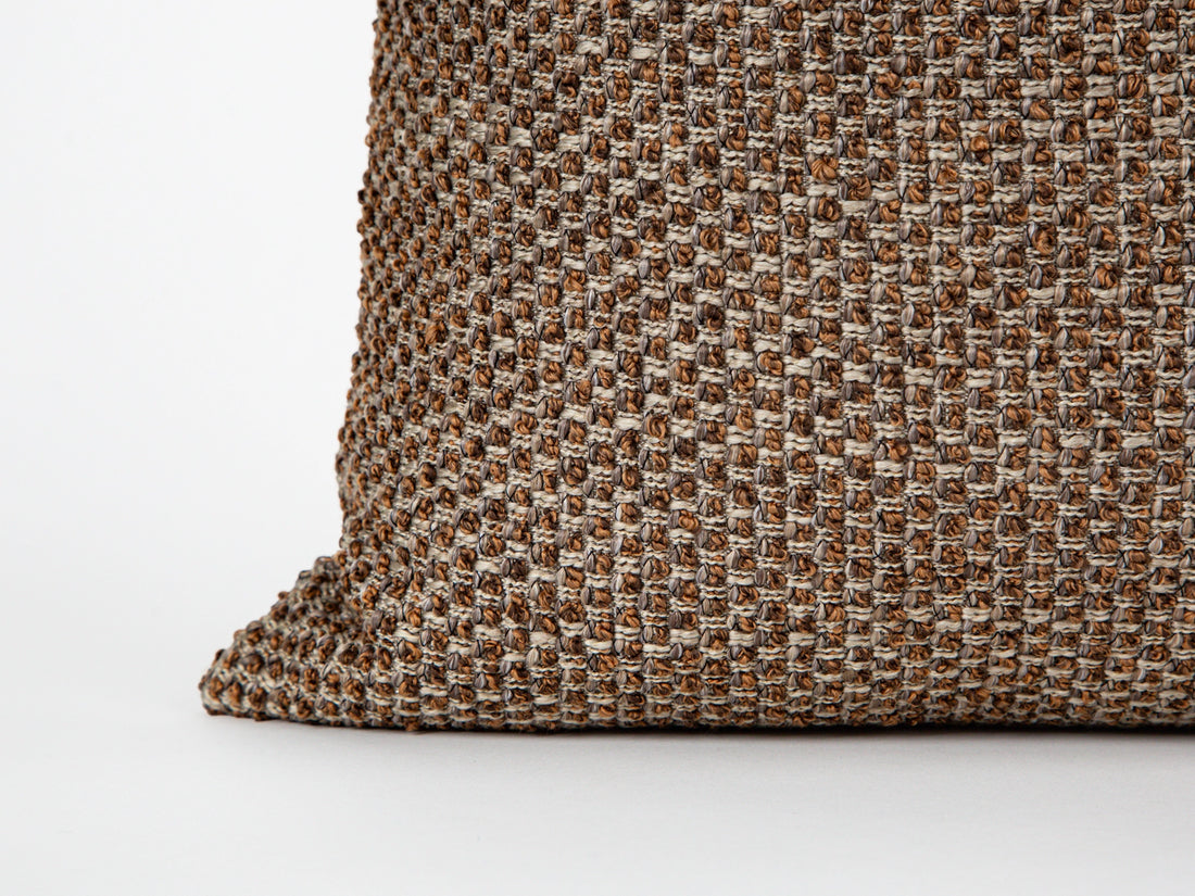 Bronze Textured Pillow Cover