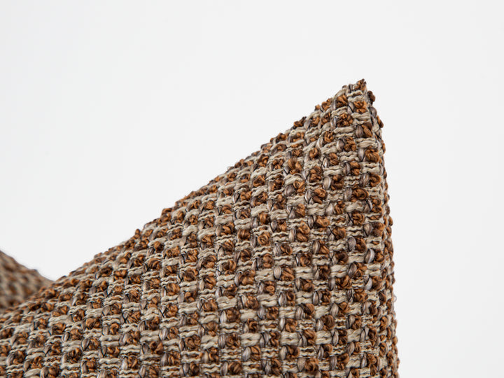 Bronze Textured Pillow Cover