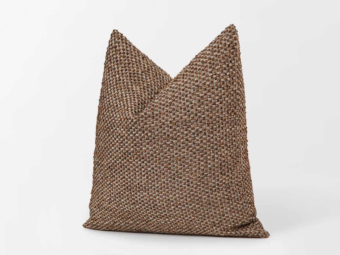 Bronze Textured Pillow Cover