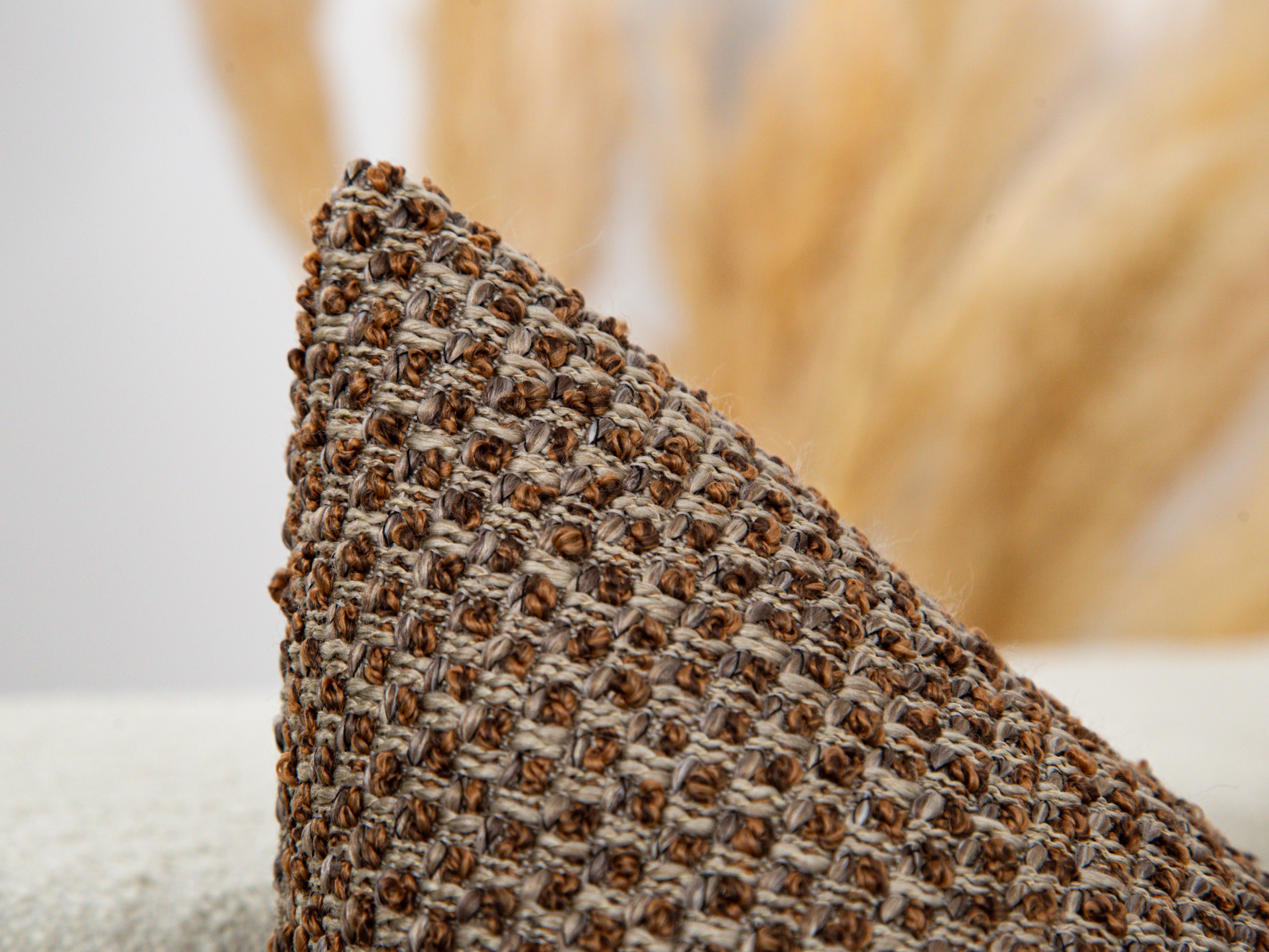 Bronze Textured Pillow Cover
