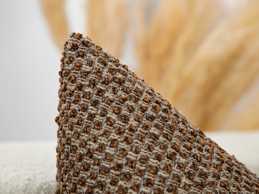 Bronze Textured Pillow Cover