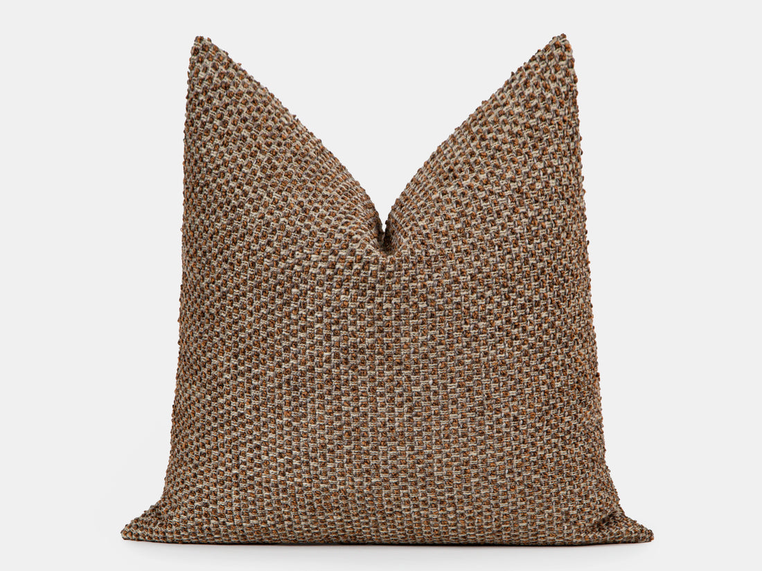 Bronze Textured Pillow Cover