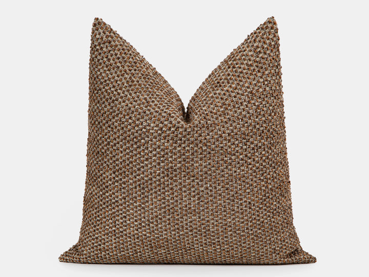Bronze Textured Pillow Cover