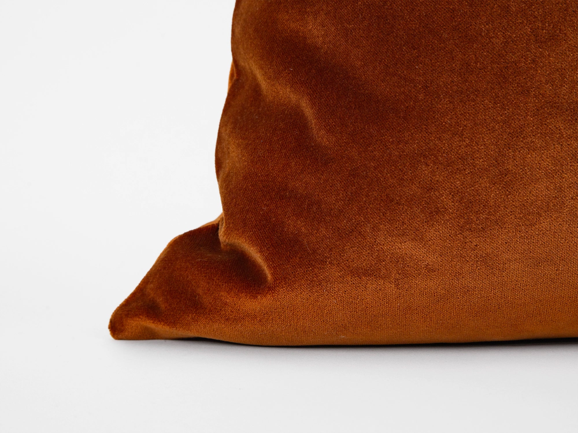 Copper Bronze Velvet Pillow Cover