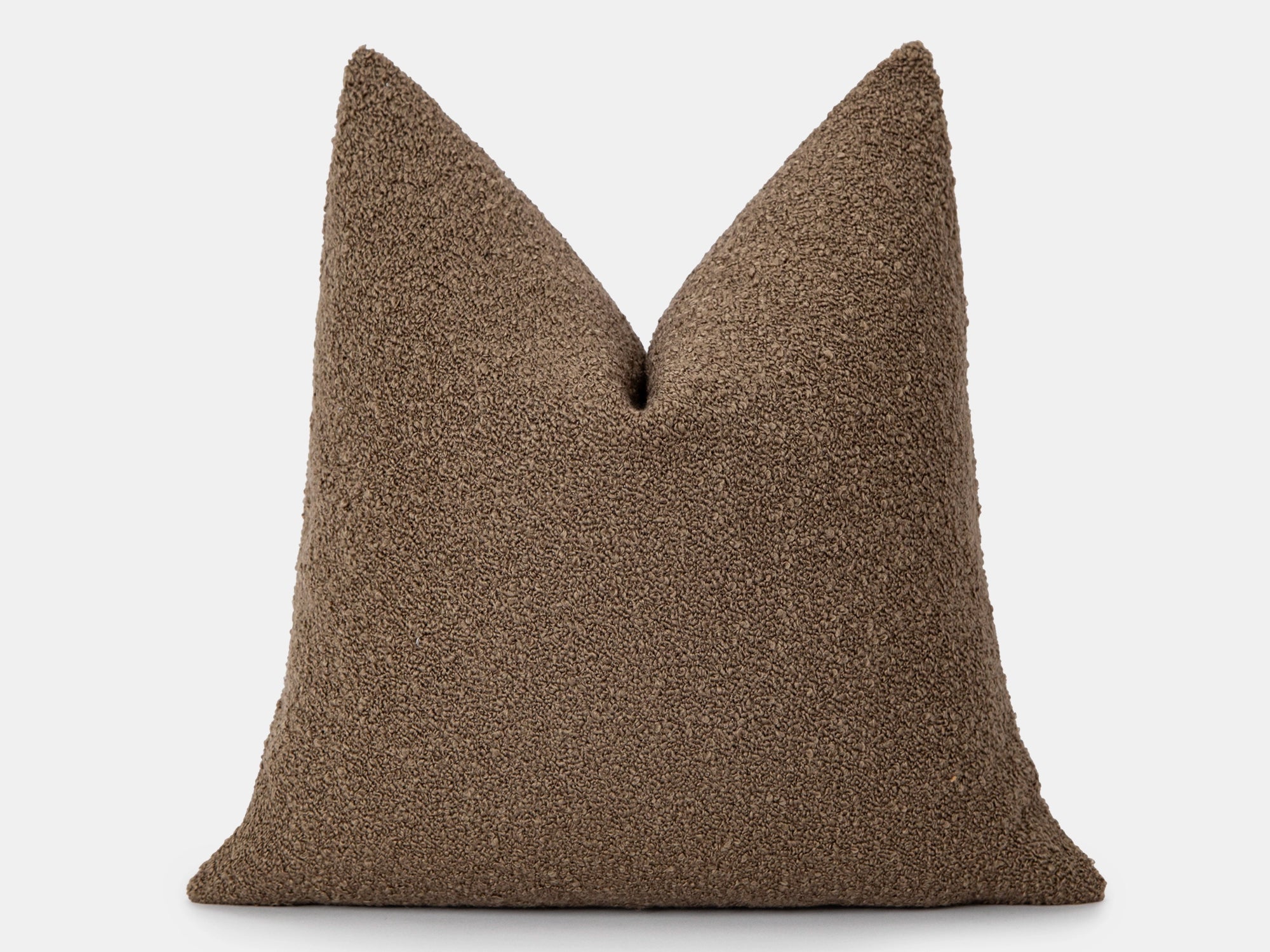 Brown Alpaca Pillow Cover